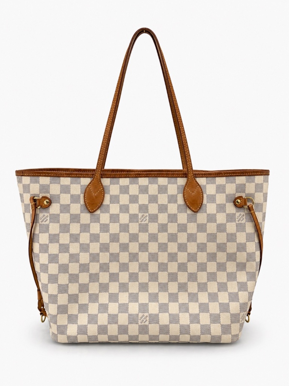 1359 Louis Vuitton Neverfull MM Tote – Damier Azur / Rose Ballerine - Picture 2 of 15